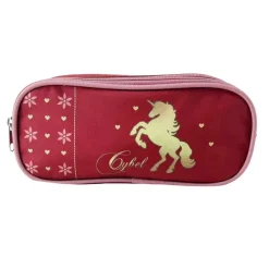 Trousse Cybel - 2 compartiments - rose - Bagtrotter