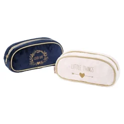 Trousse demi-lune Enjoy - 1 compartiment - 2 modèles disponibles - Viquel