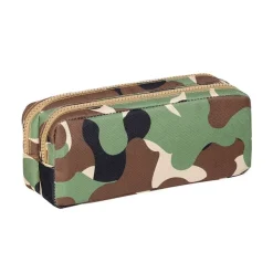 Trousse Double Camo - 2 compartiments - différents modèles disponibles - Viquel