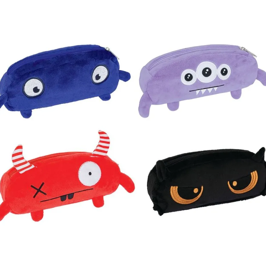 Trousse Little Monsters - 1 compartiment - différents modèles disponibles - Oberthur