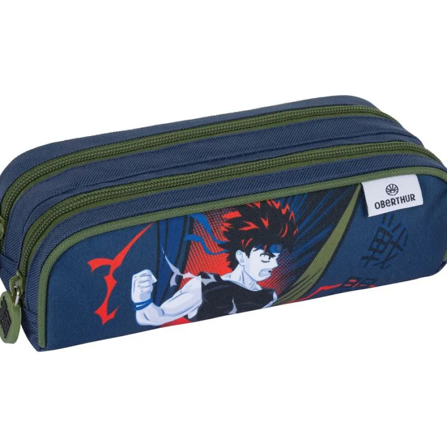 Trousse Manga - 2 compartiments - marine - Oberthur