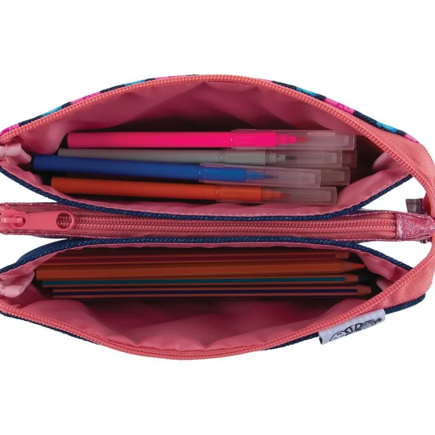 Trousse Monsieur Madame - 1 compartiment - coloris assortis - Oberthur