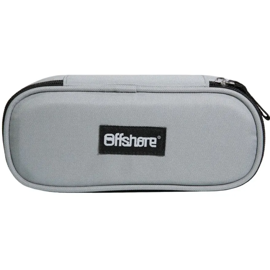 Trousse ovale Offshore - 1 compartiment - gris - Bagtrotter