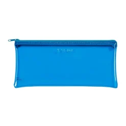 Trousse plate Crystal - 1 compartiment - 5 coloris disponibles - Viquel