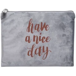 Trousse plate Ellipse - 1 compartiment - disponible dans différentes couleurs - Exacompta