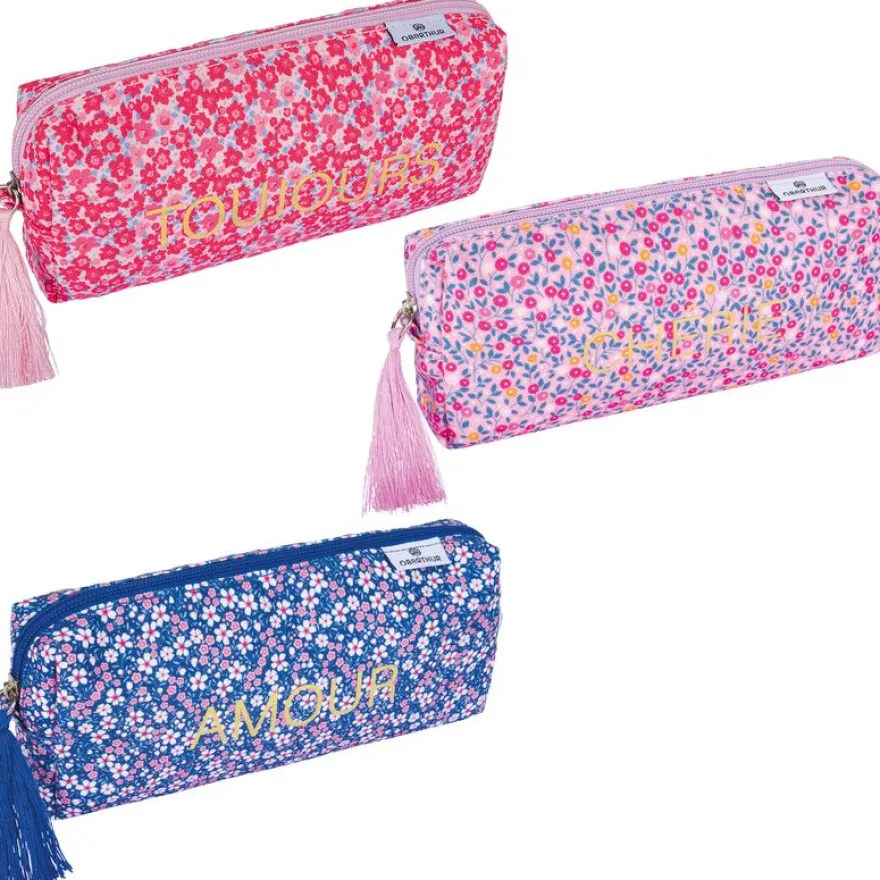 Trousse Poeme - 1 compartiment - différents modèles disponibles - Oberthur