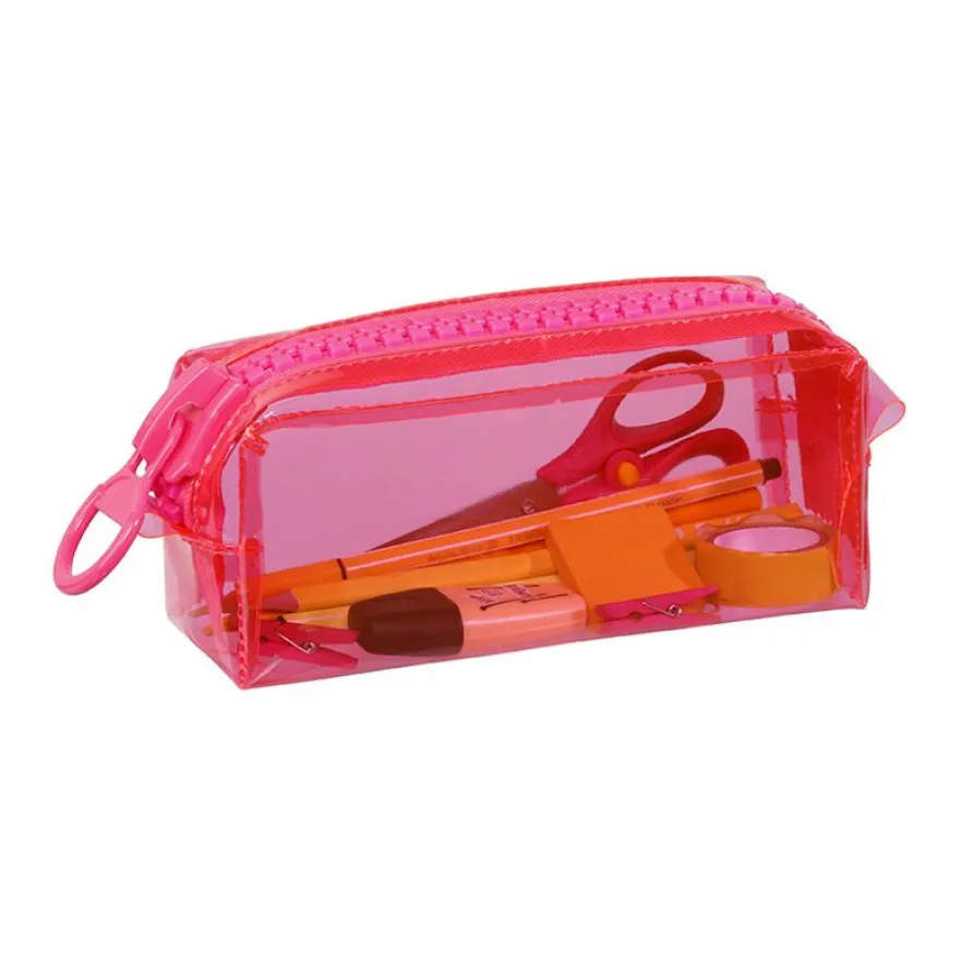 Trousse rectangulaire Big Zip - 1 compartiment - 2 modèles disponibles - Viquel