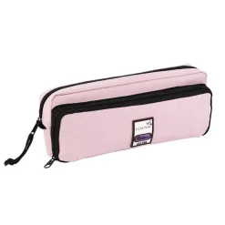 Trousse rectangulaire Big Teknik - 2 compartiments - disponible dans différentes couleurs - Viquel