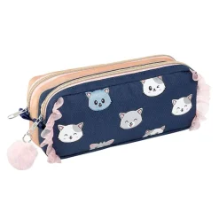 Trousse rectangulaire Cats - 2 compartiments - Viquel