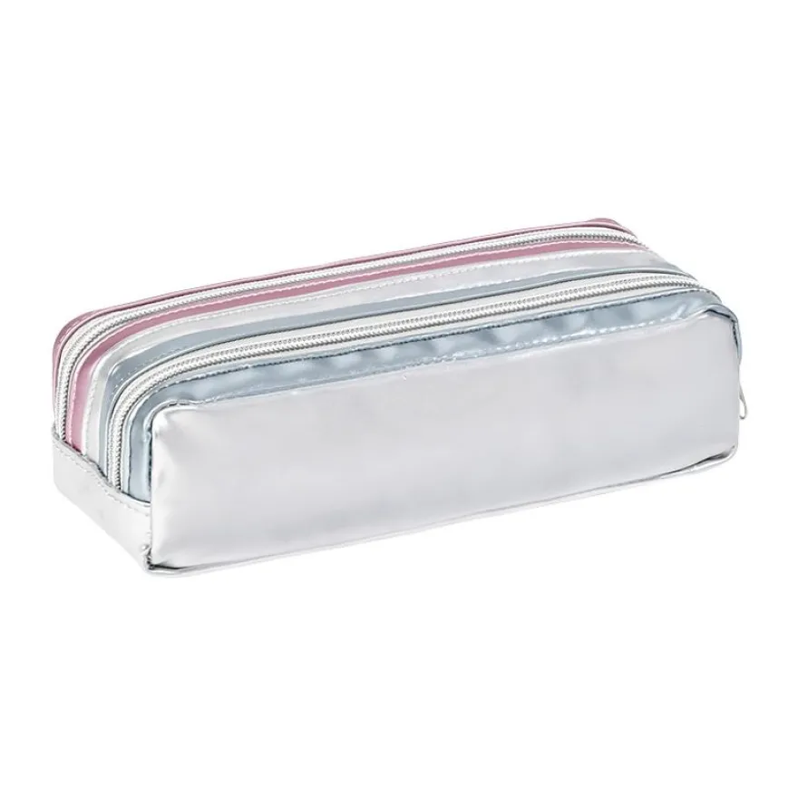 Trousse rectangulaire Chic - 2 compartiments - 2 modèles disponibles - Viquel