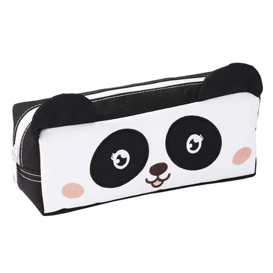 Trousse rectangulaire Cute Animals - 1 compartiment - 2 modèles disponibles - Viquel
