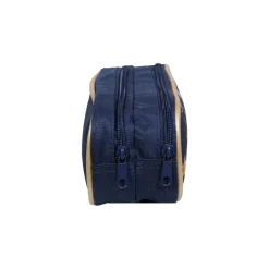 Trousse rectangulaire Cybel - 2 compartiments - bleu marine - Bagtrotter