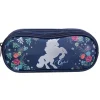 Trousse rectangulaire Cybel - 2 compartiments - bleu - Bagtrotter