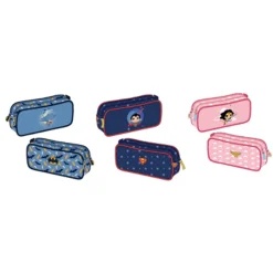 Trousse rectangulaire DC Super Friends - 2 compartiments - différents modèles disponibles - Kid'Abord