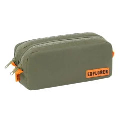 Trousse rectangulaire Explorer - 2 compartiments - disponible dans différentes couleurs - Viquel