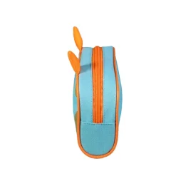 Trousse rectangulaire Kids - 1 compartiment - bleu - Bagtrotter