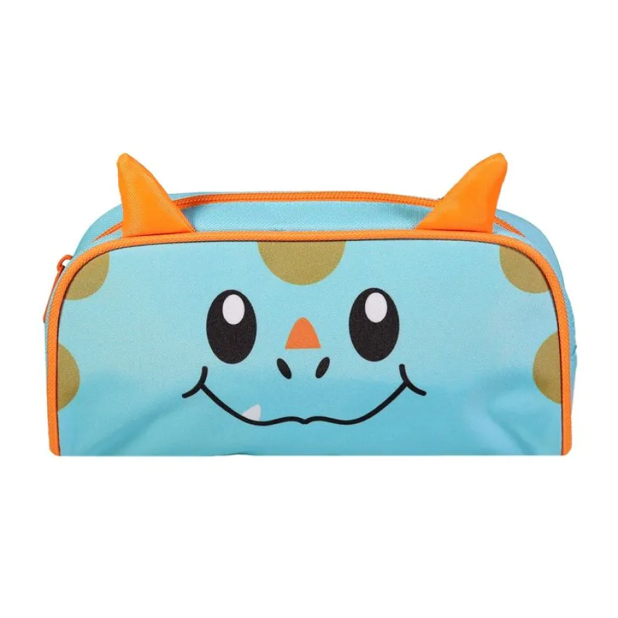 Trousse rectangulaire Kids - 1 compartiment - bleu - Bagtrotter