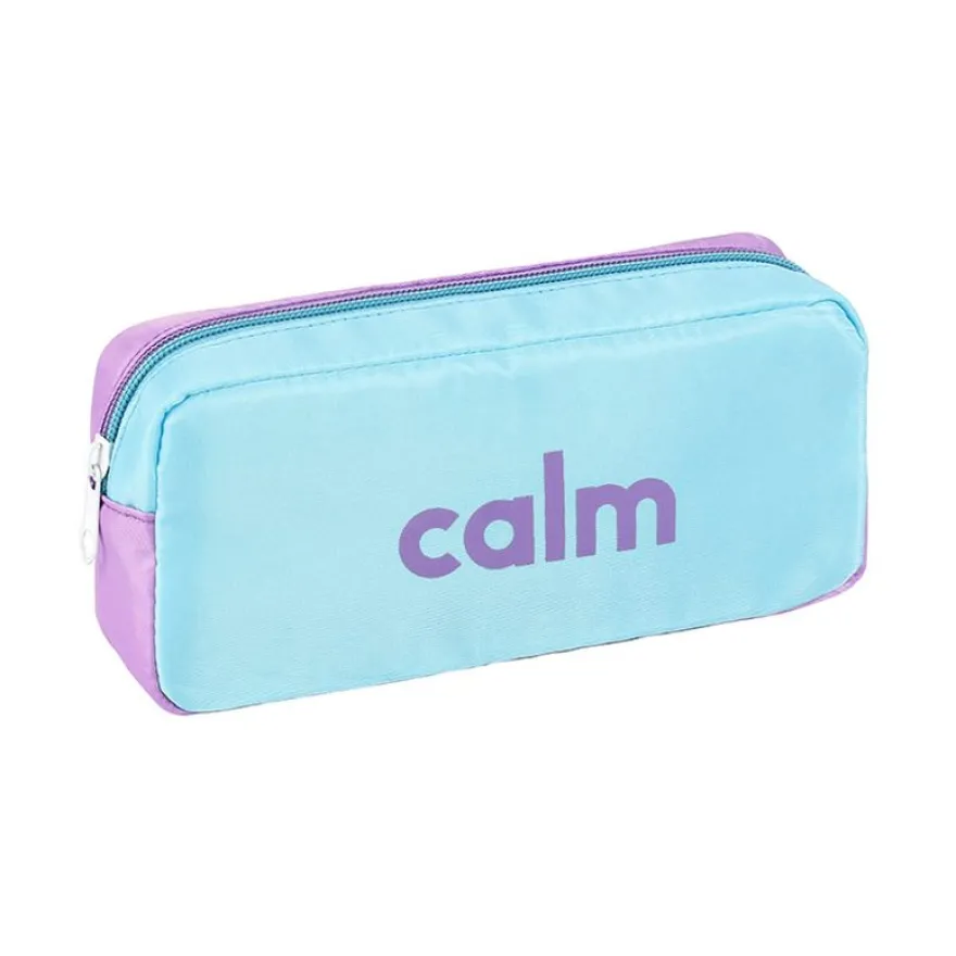 Trousse rectangulaire Milkshake - 1 compartiment - 3 modèles disponibles - Viquel