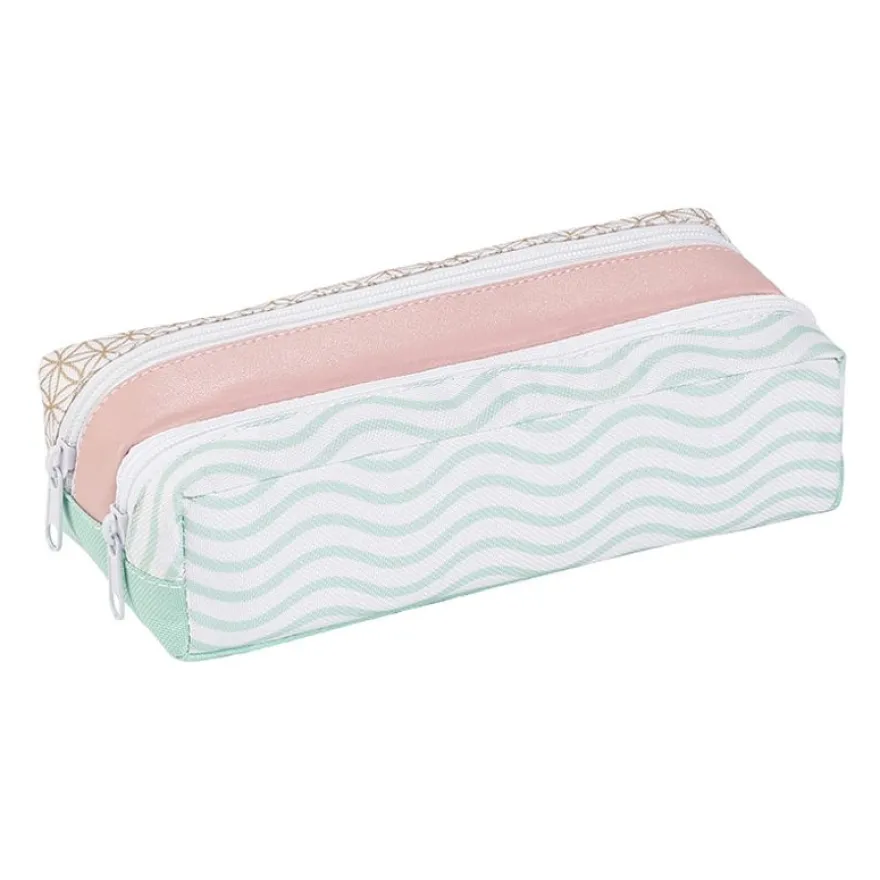 Trousse rectangulaire Mix - 2 compartiments - Viquel