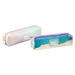 Trousse rectangulaire Pink Unicorn - 1 compartiment - 2 modèles disponibles - Viquel