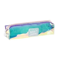 Trousse rectangulaire Pink Unicorn - 1 compartiment - 2 modèles disponibles - Viquel