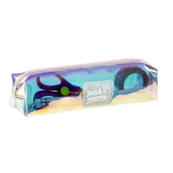 Trousse rectangulaire Pink Unicorn - 1 compartiment - 2 modèles disponibles - Viquel