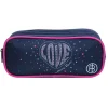 Trousse rectangulaire Poivre Blanc - 2 compartiments - bleu - Bagtrotter