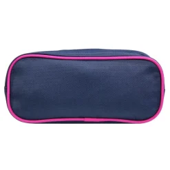 Trousse rectangulaire Poivre Blanc - 2 compartiments - bleu - Bagtrotter