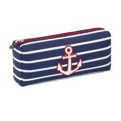 Trousse rectangulaire Sailor - 1 compartiment - 2 modèles disponibles - Viquel