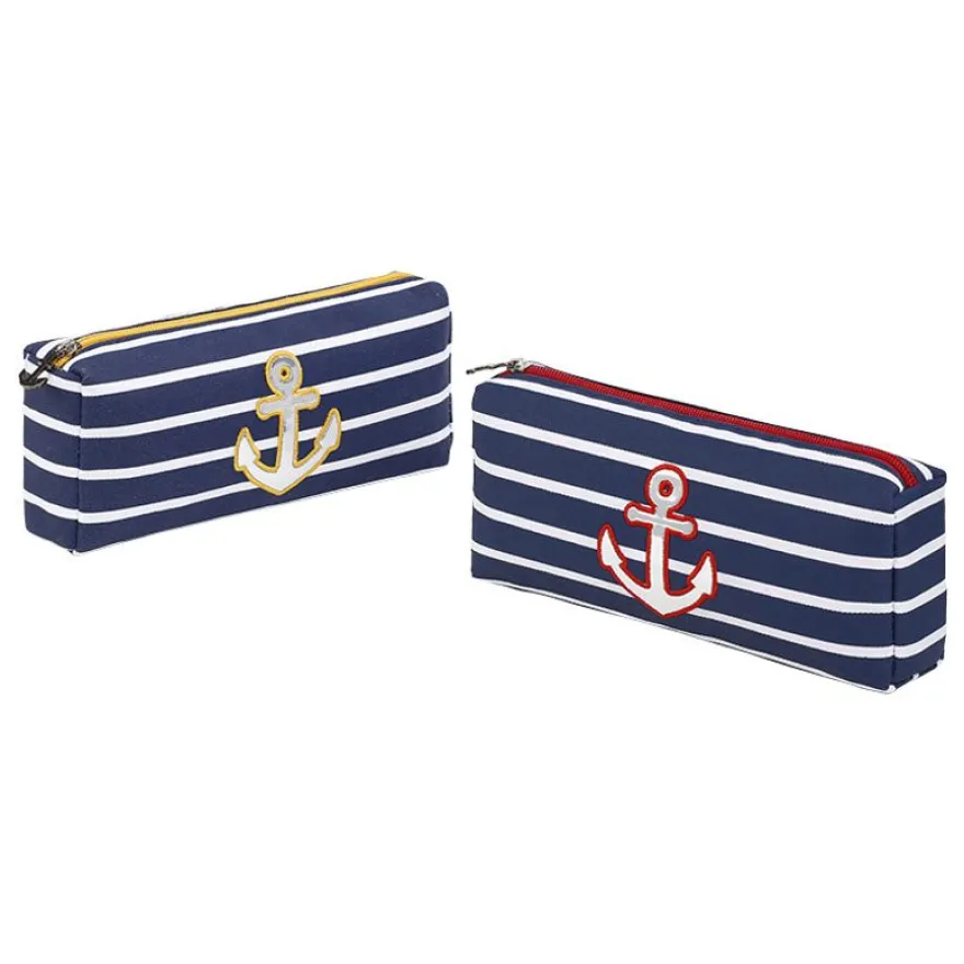 Trousse rectangulaire Sailor - 1 compartiment - 2 modèles disponibles - Viquel