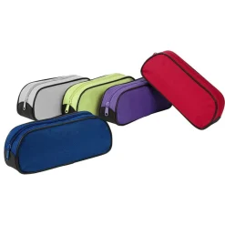 Trousse rectangulaire Street - 1 compartiment - 5 coloris disponibles - Viquel