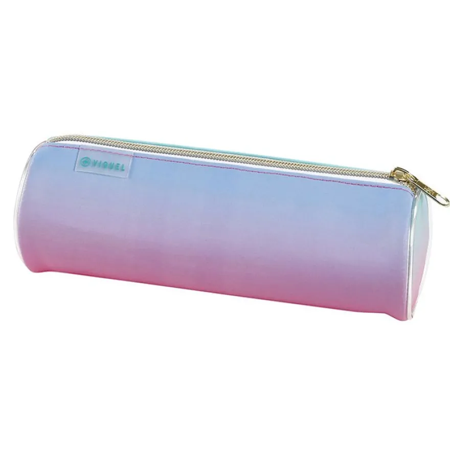 Trousse ronde California Dream - 1 compartiment - 3 coloris disponibles - Viquel