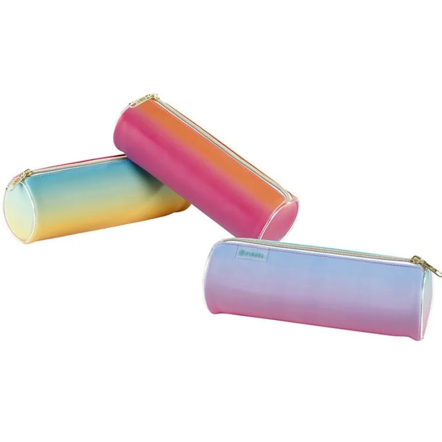 Trousse ronde California Dream - 1 compartiment - 3 coloris disponibles - Viquel