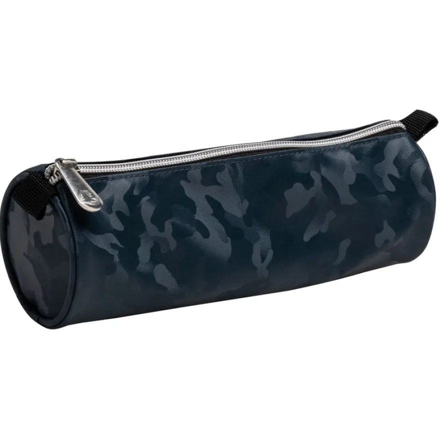 Trousse ronde Camo - 1 compartiment - disponible dans différentes couleurs - Exacompta