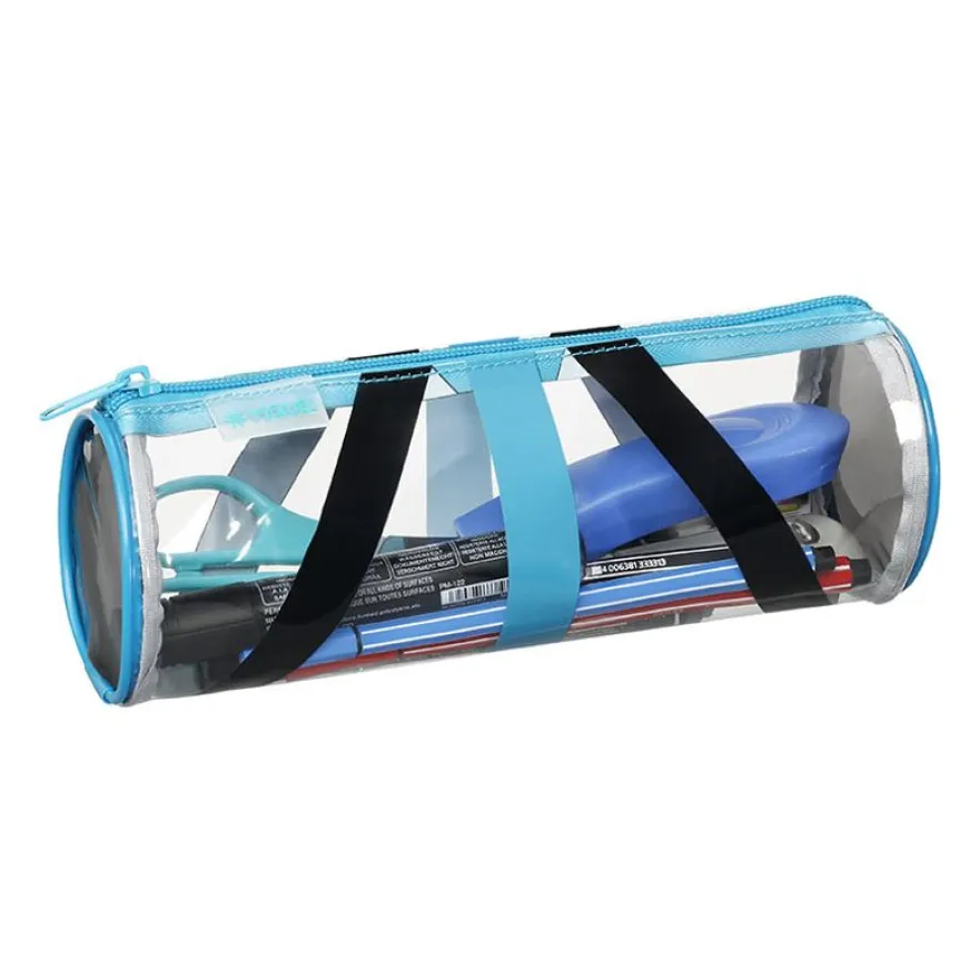 Trousse ronde Chromatic - 1 compartiment - 2 modèles disponibles - Viquel