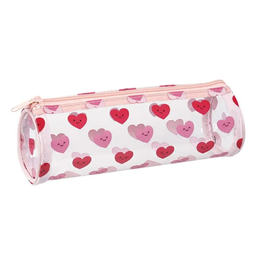 Trousse ronde Cutie - 1 compartiment - 3 modèles disponibles - Exclusivité Bureau Vallée - Viquel