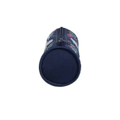 Trousse ronde Cybel - 1 compartiment - bleu - Bagtrotter