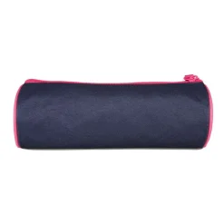 Trousse ronde Cybel - 1 compartiment - bleu marine - Bagtrotter