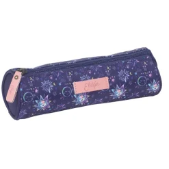 Trousse ronde EttaVee Moon - 1 compartiment - violet - Kid'Abord