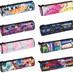 Trousse ronde Freegun - 1 compartiment - disponible dans différentes couleurs - Oberthur
