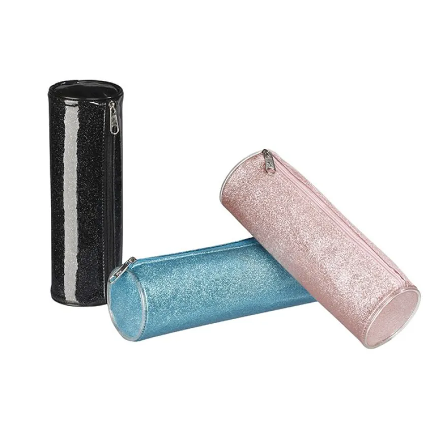 Trousse ronde Gloss - 1 compartiment - 3 coloris disponibles - Viquel