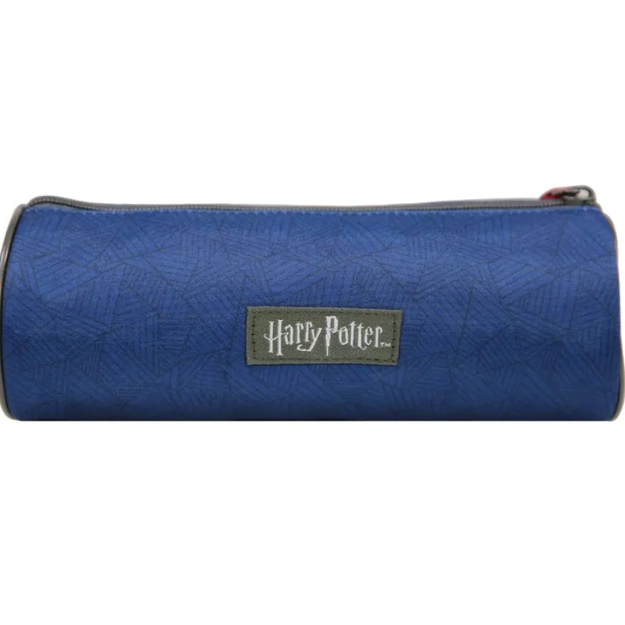 Trousse ronde Harry Potter - 1 compartiment - bleu - Bagtrotter