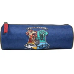 Trousse ronde Harry Potter - 1 compartiment - bleu - Bagtrotter