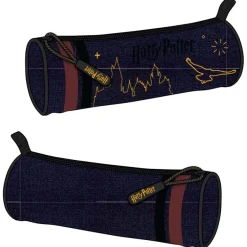 Trousse ronde Harry Potter Gryffondor - 1 compartiment - marine - Kid'Abord