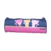 Trousse ronde Lililou - 1 compartiment - noir - Bagtrotter