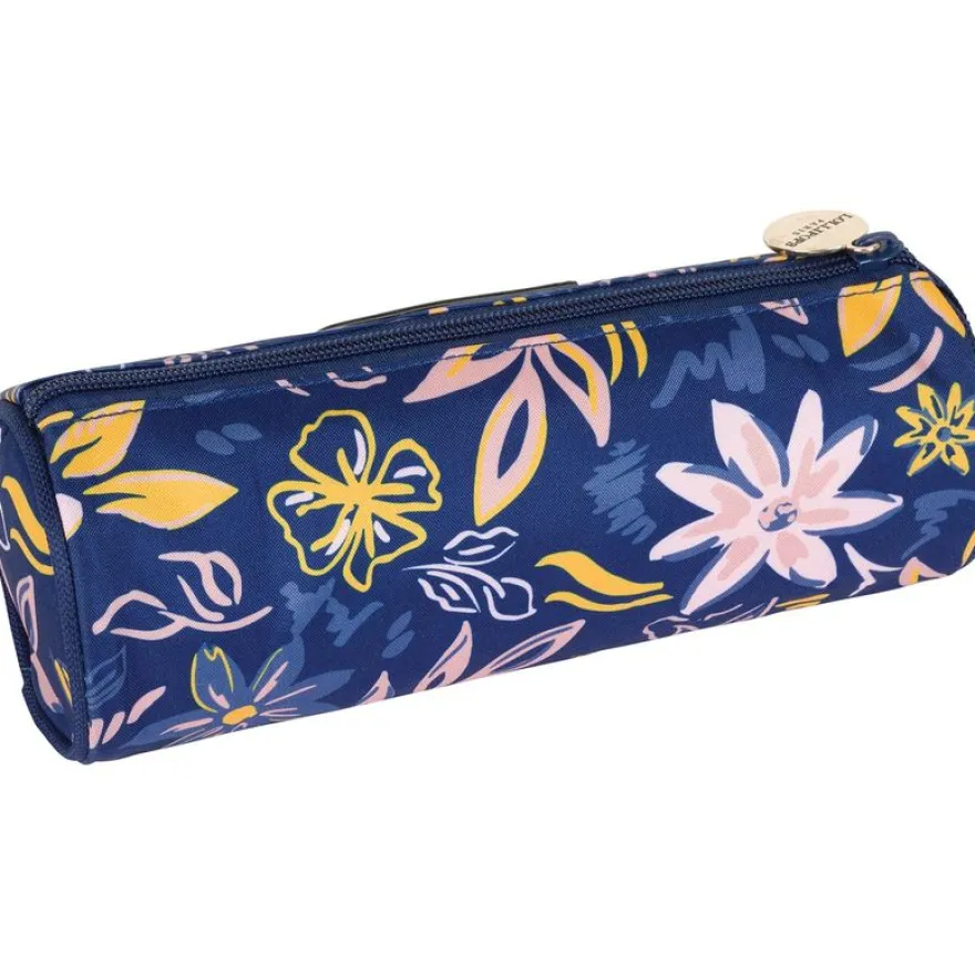 Trousse ronde Lollipops - 1 compartiment - marine - Oberthur