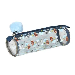 Trousse ronde Louise & Arthur - 1 compartiment - inuit - Quo Vadis