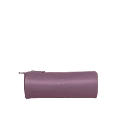 Trousse ronde Maya - 22 x 7 x 7 cm - 1 compartiment - disponible dans différentes couleurs - Biopic
