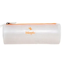 Trousse ronde Maya - 22 x 7 x 7 cm - 1 compartiment - disponible dans différentes couleurs - Biopic