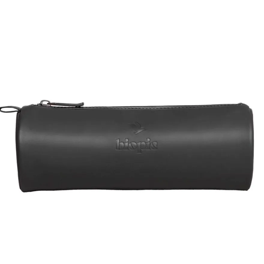Trousse ronde Maya - 22 x 7 x 7 cm - 1 compartiment - disponible dans différentes couleurs - Biopic